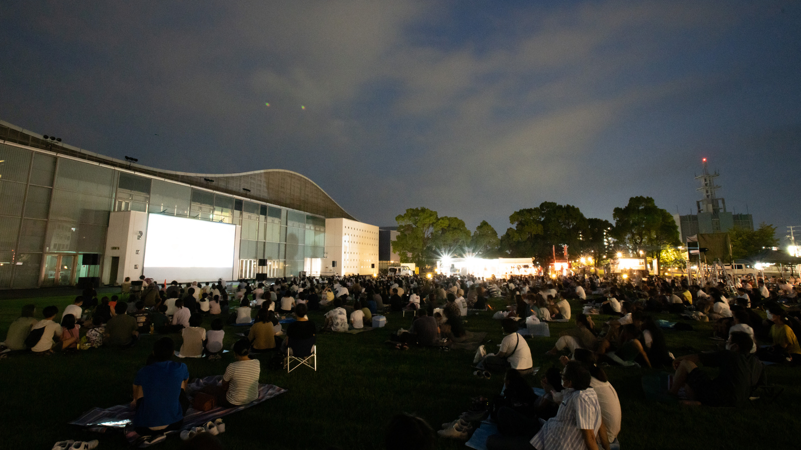 真夏の夜の星空上映会2024